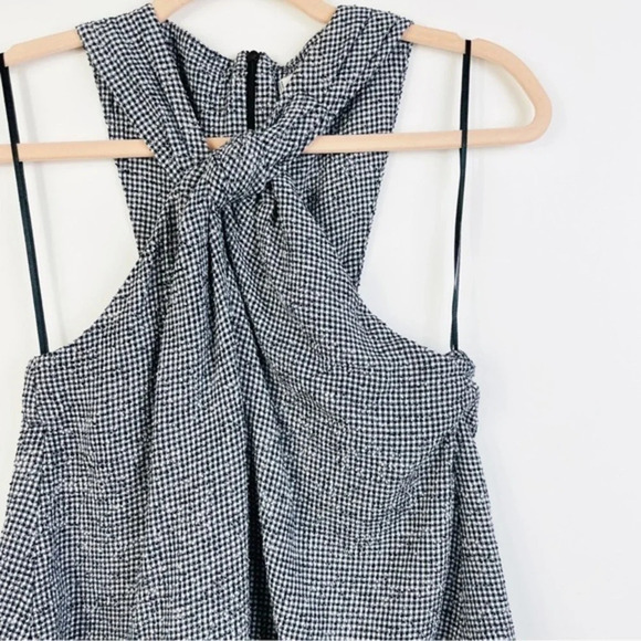 MANGO Gingham Halter Twist Top Size XXS‎ - Picture 4 of 7